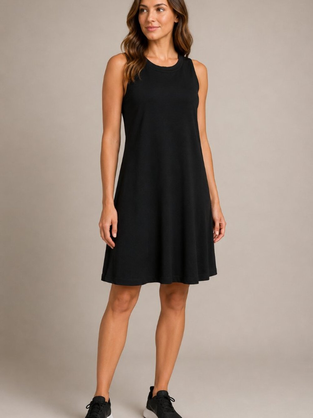 Mossimo Supply Co Black Keyhole Back Swing Dress XS